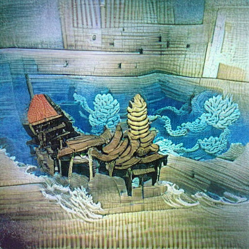 painting by Hokusai