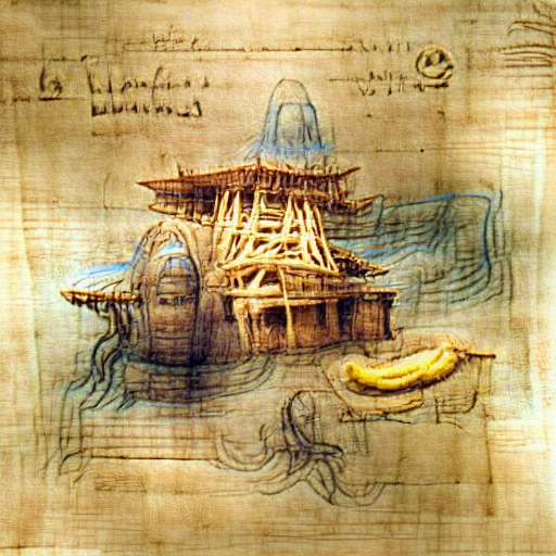 sketch by Leonardo Da Vinci